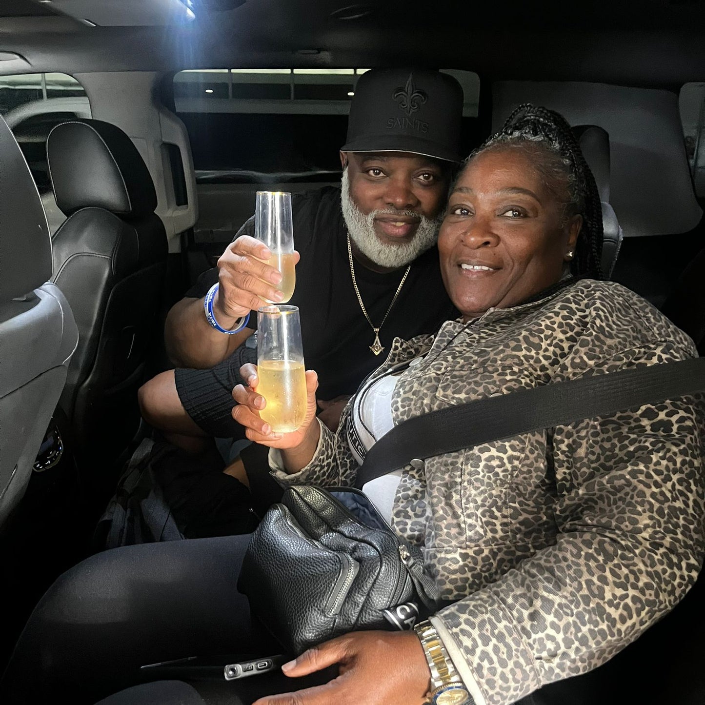 The Champagne Toast — Luxury Ride Add-On