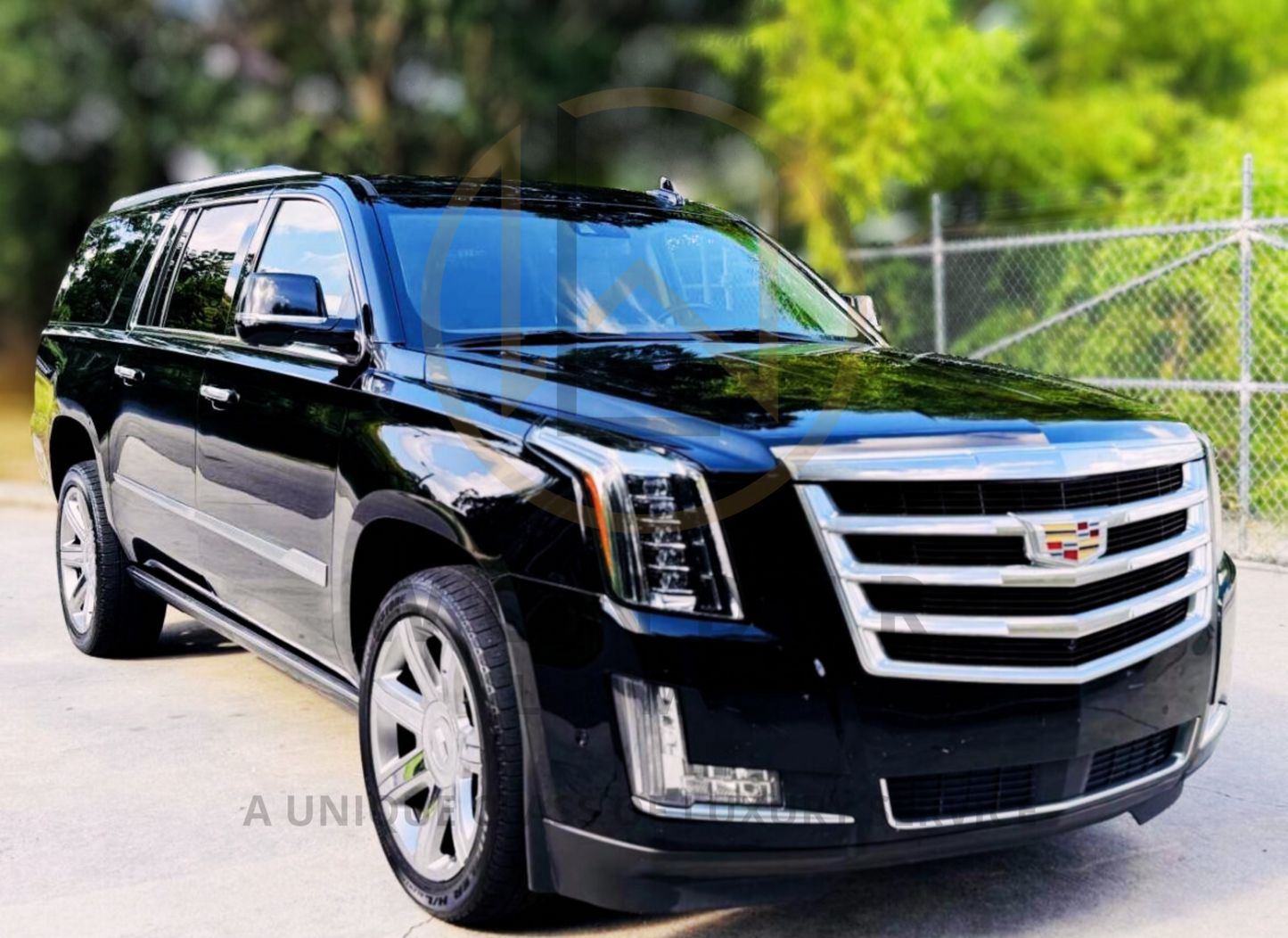 Black Cadillac Escalade SUV Puerto Rico
