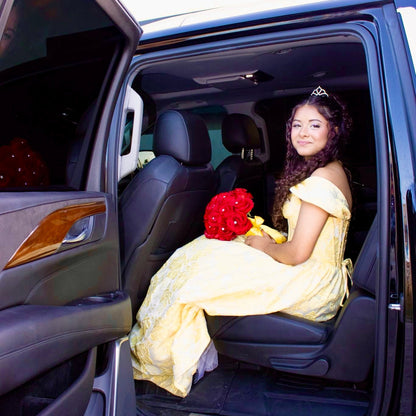 The Quinceañero Arrival — Private Luxury Transportation